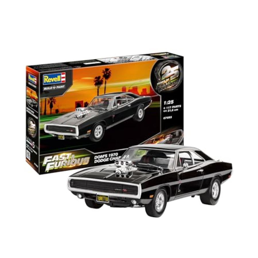 Model Kit Dodge Charger - Zestaw modelu samochodu Dom z Fast