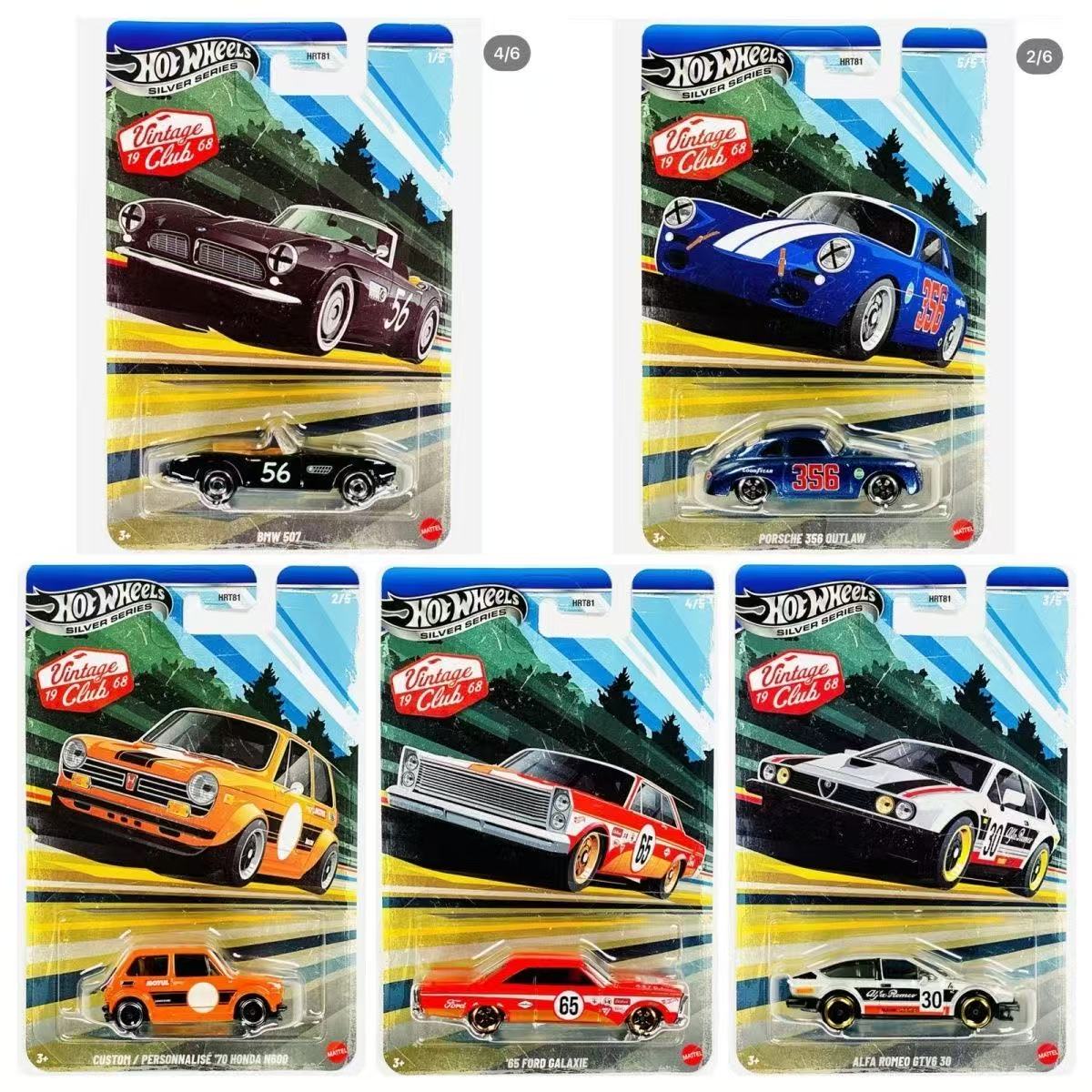 Model Kit Alfa Romeo - Oryginalny samochód Hot Wheels Retro Club