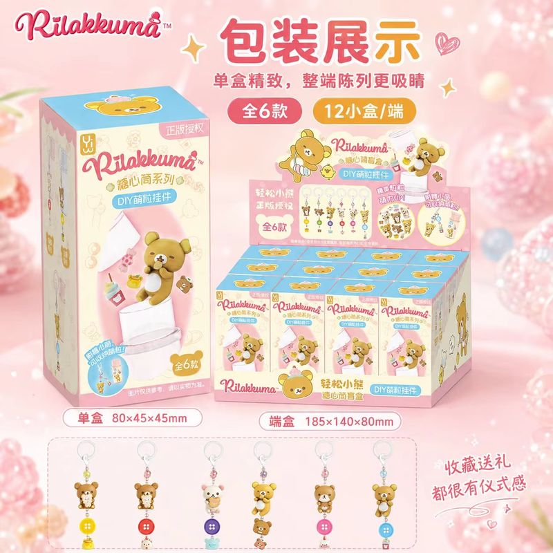 Model Kit Japan - Oryginalny zestaw materiałów DIY Rilakkuma Blind