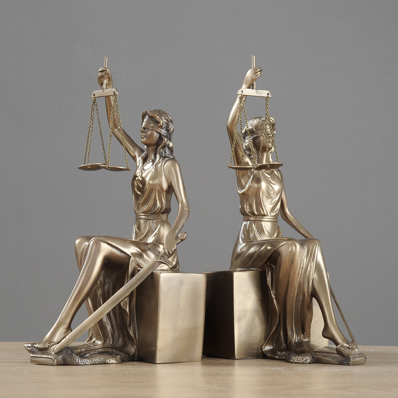 Model Kit Judge - 1 szt. Żywica Lady Justice statua