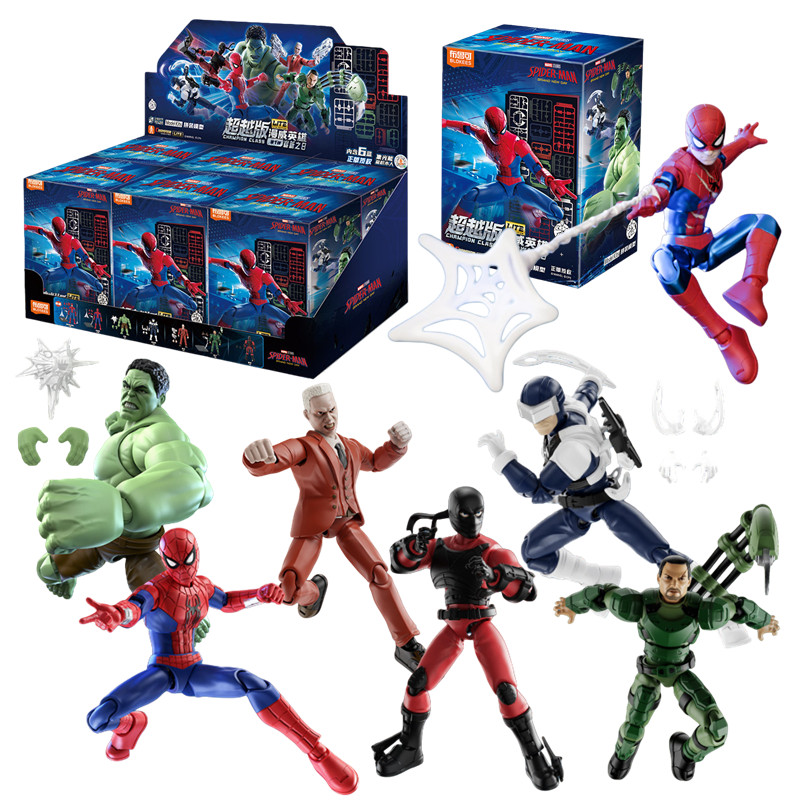 Model Kit Brands - Blokees Champion Class Lite Movie Spider-Man: