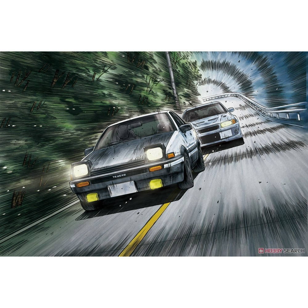 Model Kit Initial D - Gotowy model do składania Aoshima-05954-A 1/24
