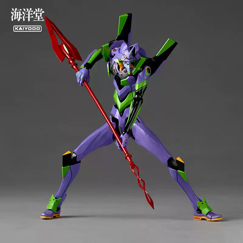Model Kit Eva 00 - Oryginalna figurka kolekcjonerska Kaiyodo Revoltech Amazing