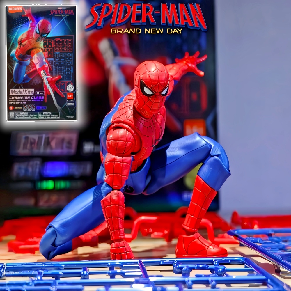 Model Kit Brands - Figurki Blokees Spiderman Brand New Day