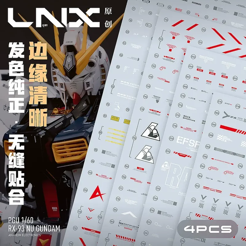 Model Kit Gundam - LNX – oryginalny zestaw do modelowania
