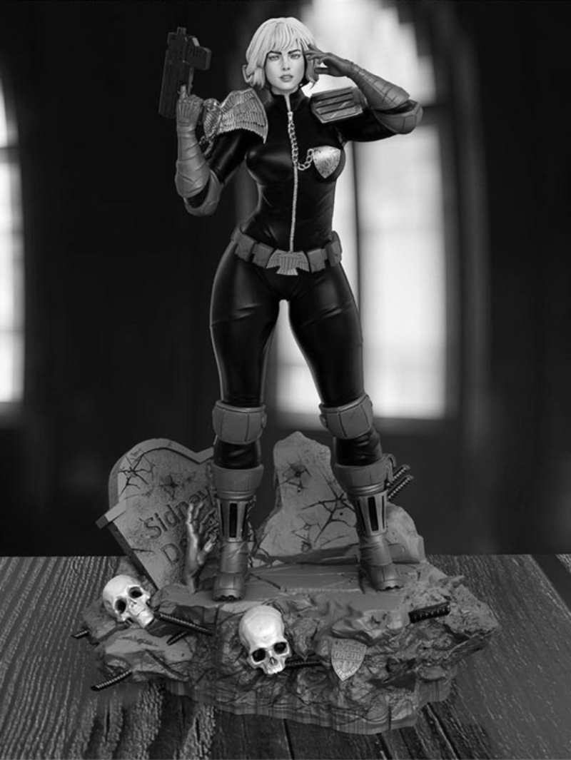 Model Kit Judge - Zestaw modelarski z żywicy Cassandra Anderson