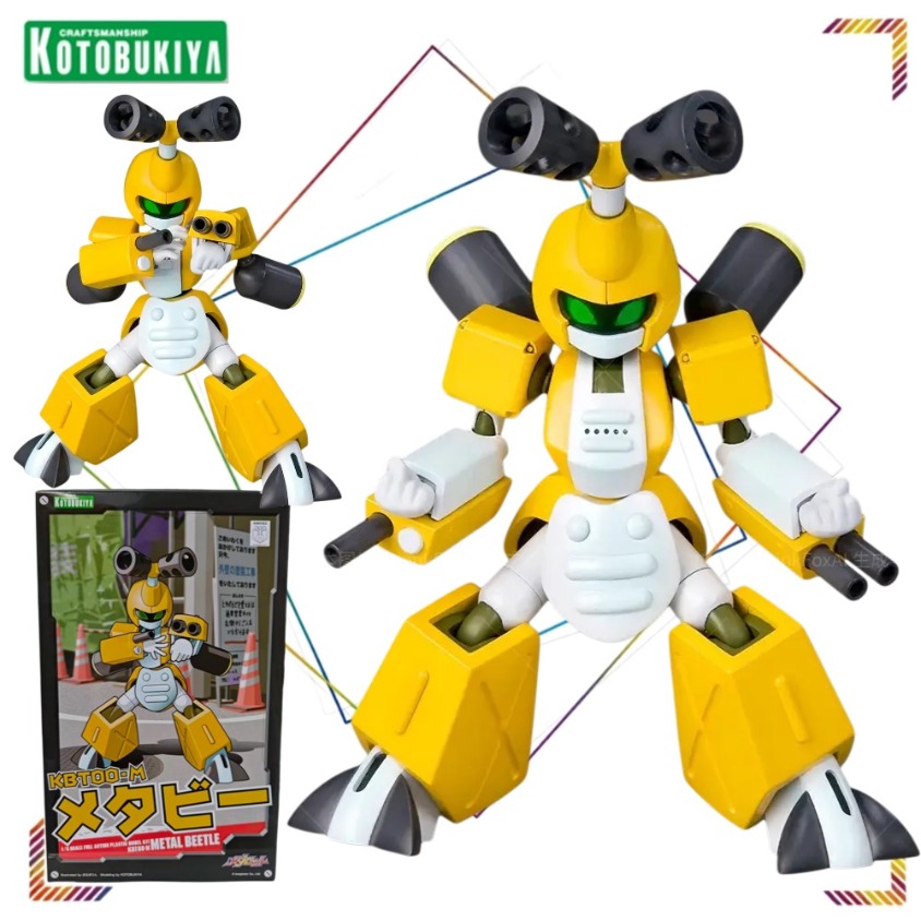 Model Kit Medabots - Kotobukiya 1/6 Medarot KBT00-M Metabee Zestaw