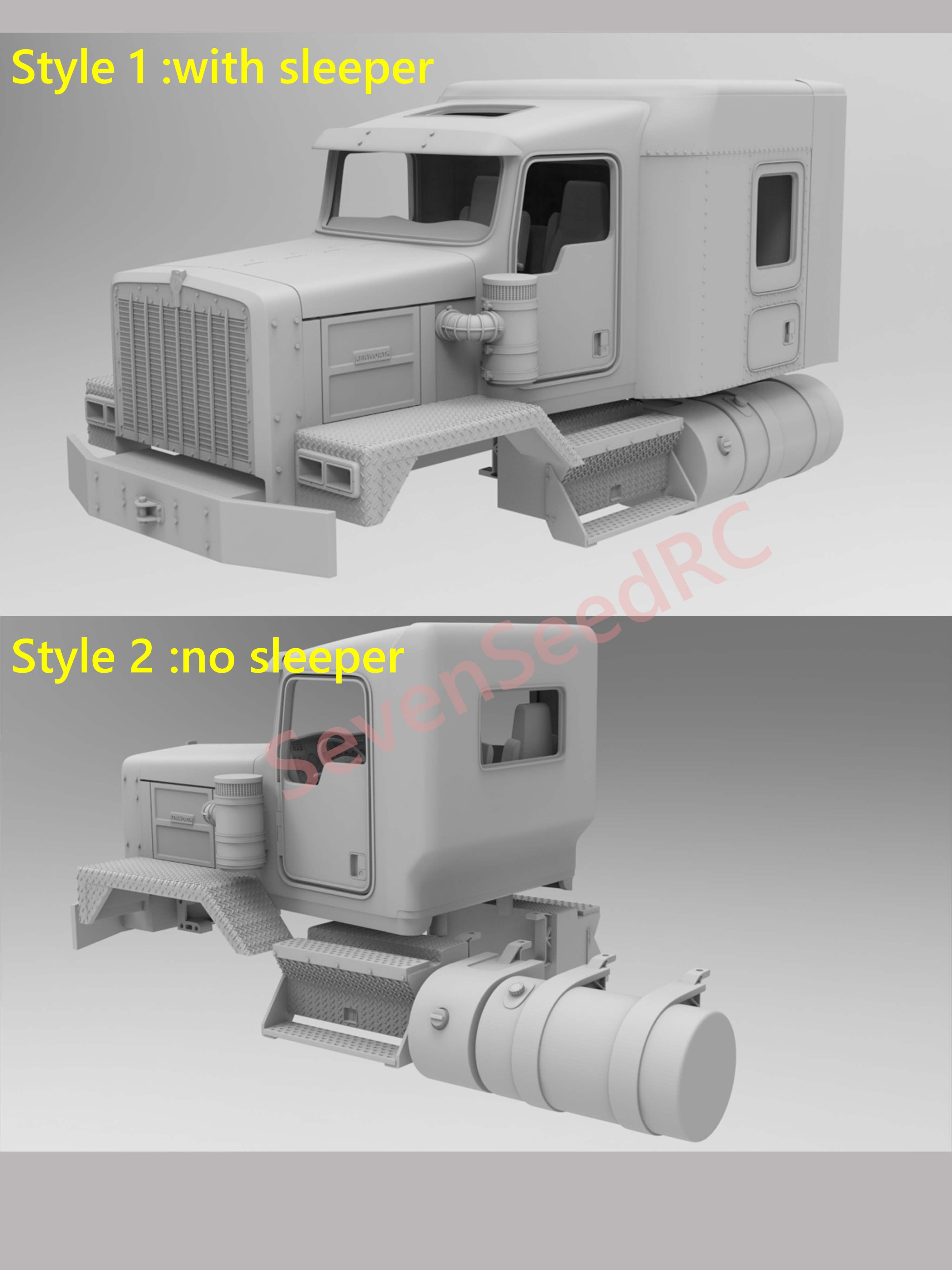 Model Kit Jdm - Zestaw do druku 3D kabiny ciężarówki