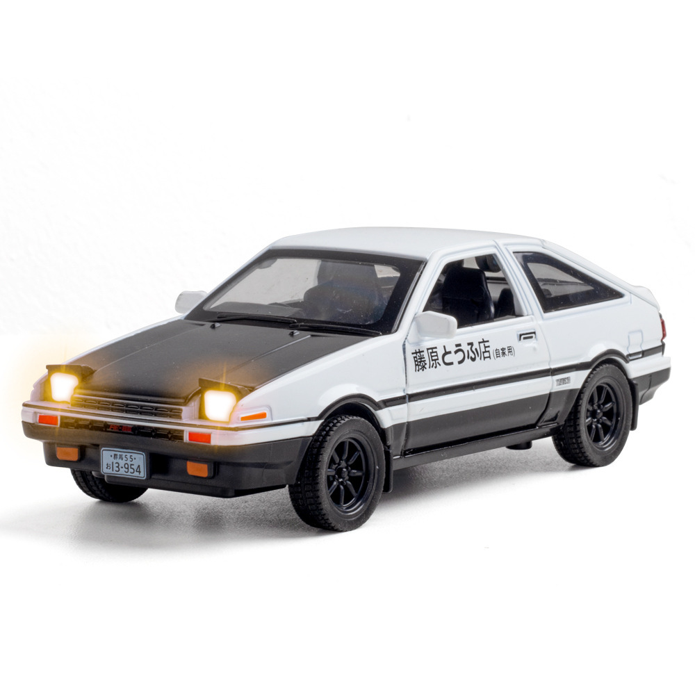 Model Kit Initial D - 1:32 INITIAL D AE86 Model Samochodu