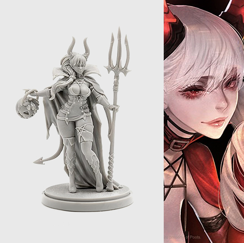 Model Kit Warhammer - Modelarski zestaw żywiczny KINGDOM DEATH KD