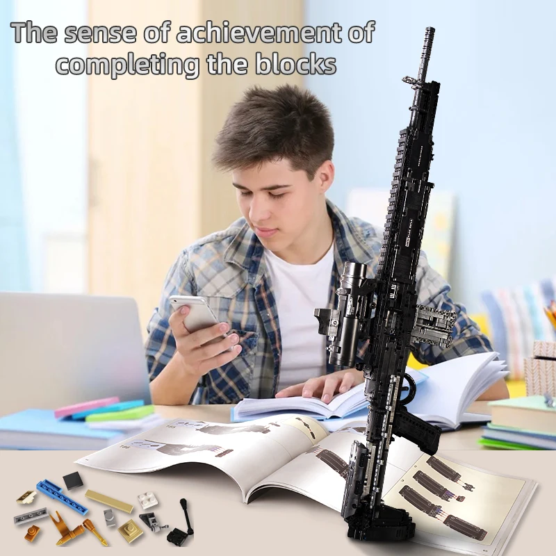 Wojskowy karabin bojowy MK14 p – Model Kit Weapons recenzja i cena