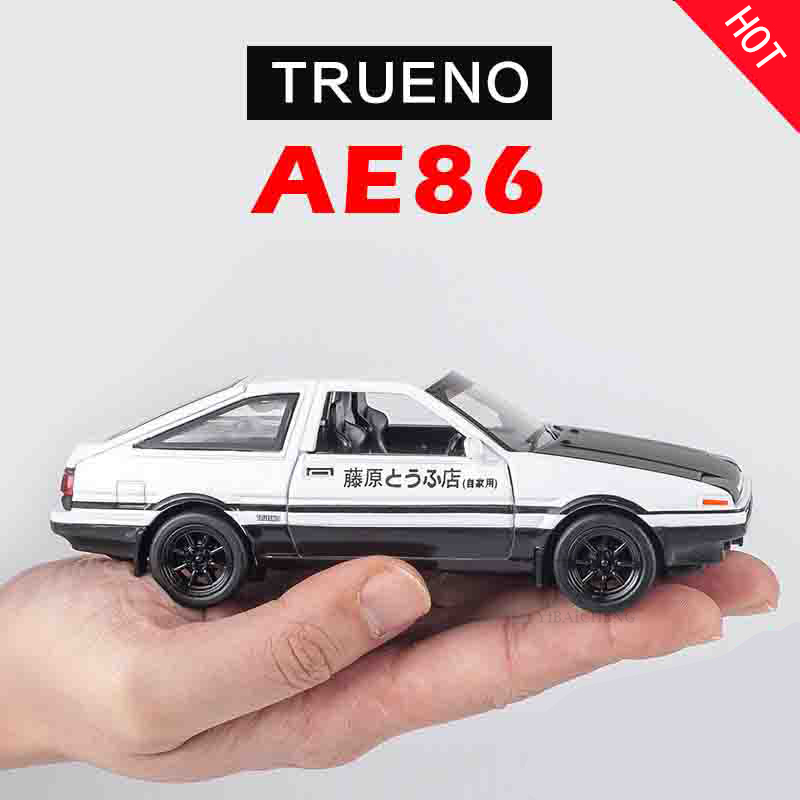 1/32 INITIAL D AE86 Alloy Car  – Model Kit Initial D recenzja i cena