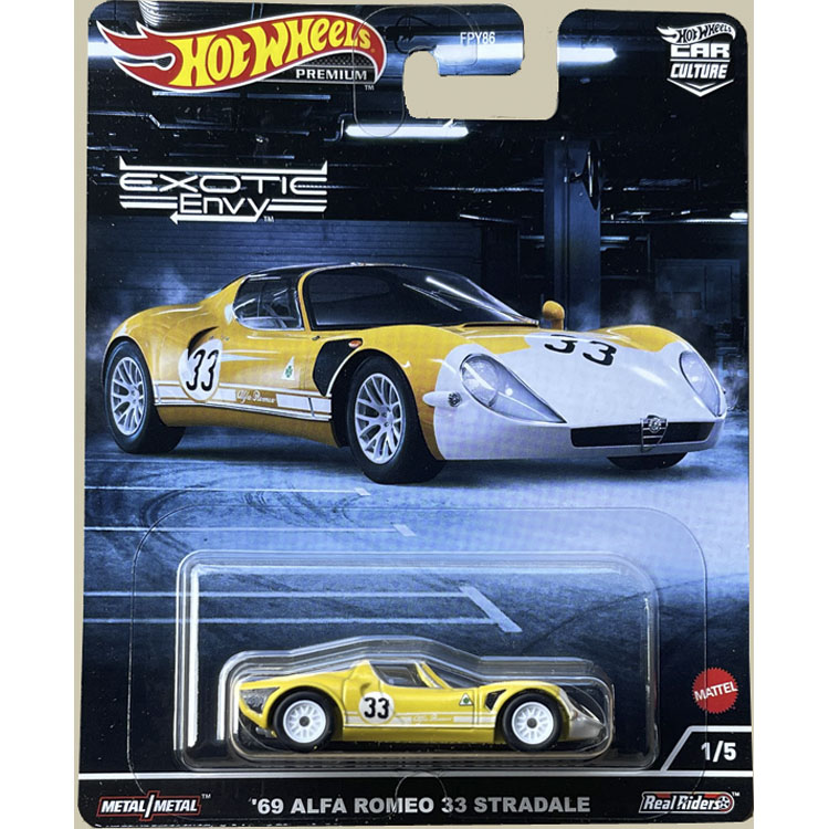 Oryginalny zestaw Hot Wheels P – Model Kit Alfa Romeo recenzja i cena