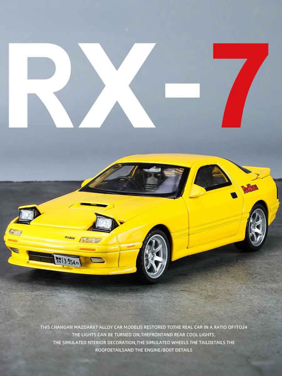 1/32 Mazda RX7 Initial D Minia – Model Kit Initial D recenzja i cena