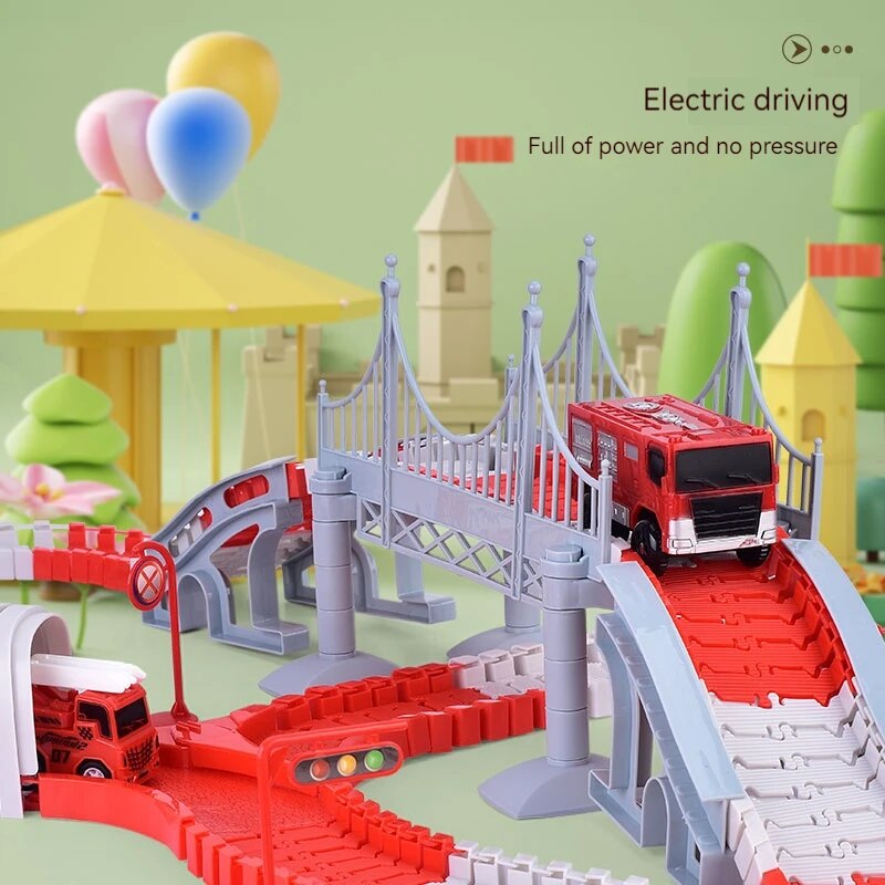 Tor strażacki montujący inżyni – Model Kit Train recenzja i cena