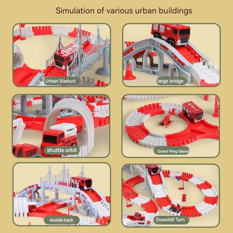 Tor strażacki montujący inżyni – Model Kit Train recenzja i cena