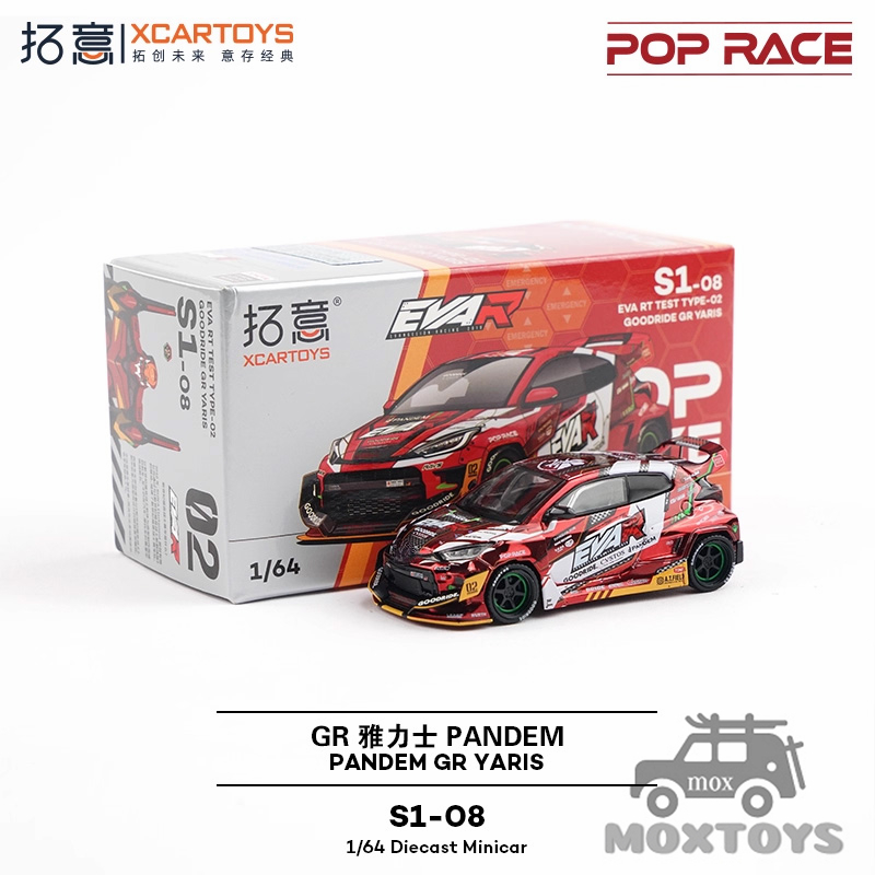 Xcartoys x POP RACE 1:64 EVA R – Model Kit Eva 00 recenzja i cena