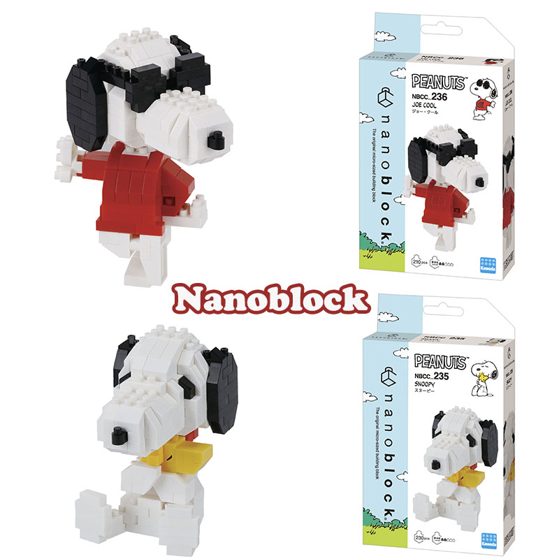 Nanoblock Peanuts Series Joe C – Model Kit Japan recenzja i cena