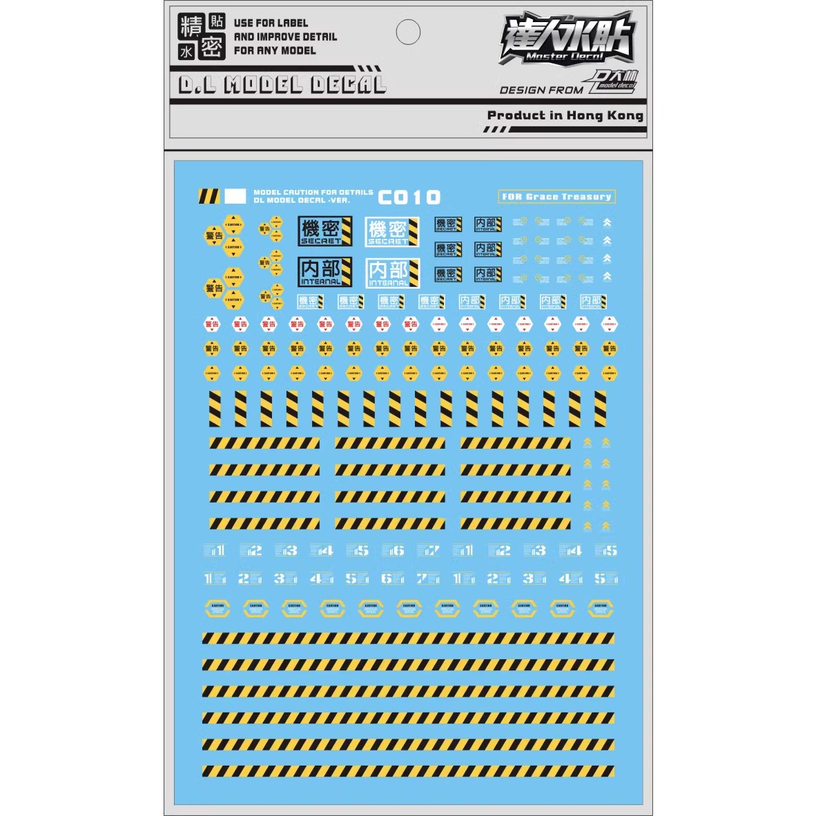 Naklejki wodne Master Decal C0 – Model Kit Gundam recenzja i cena
