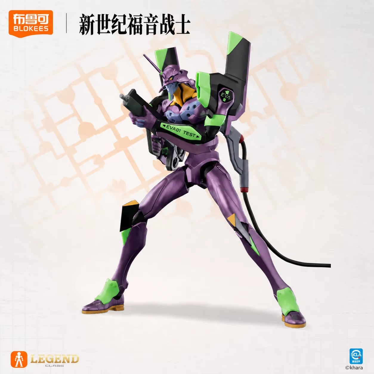 Figurka akcji Blokees Evangeli – Model Kit Evangelion recenzja i cena