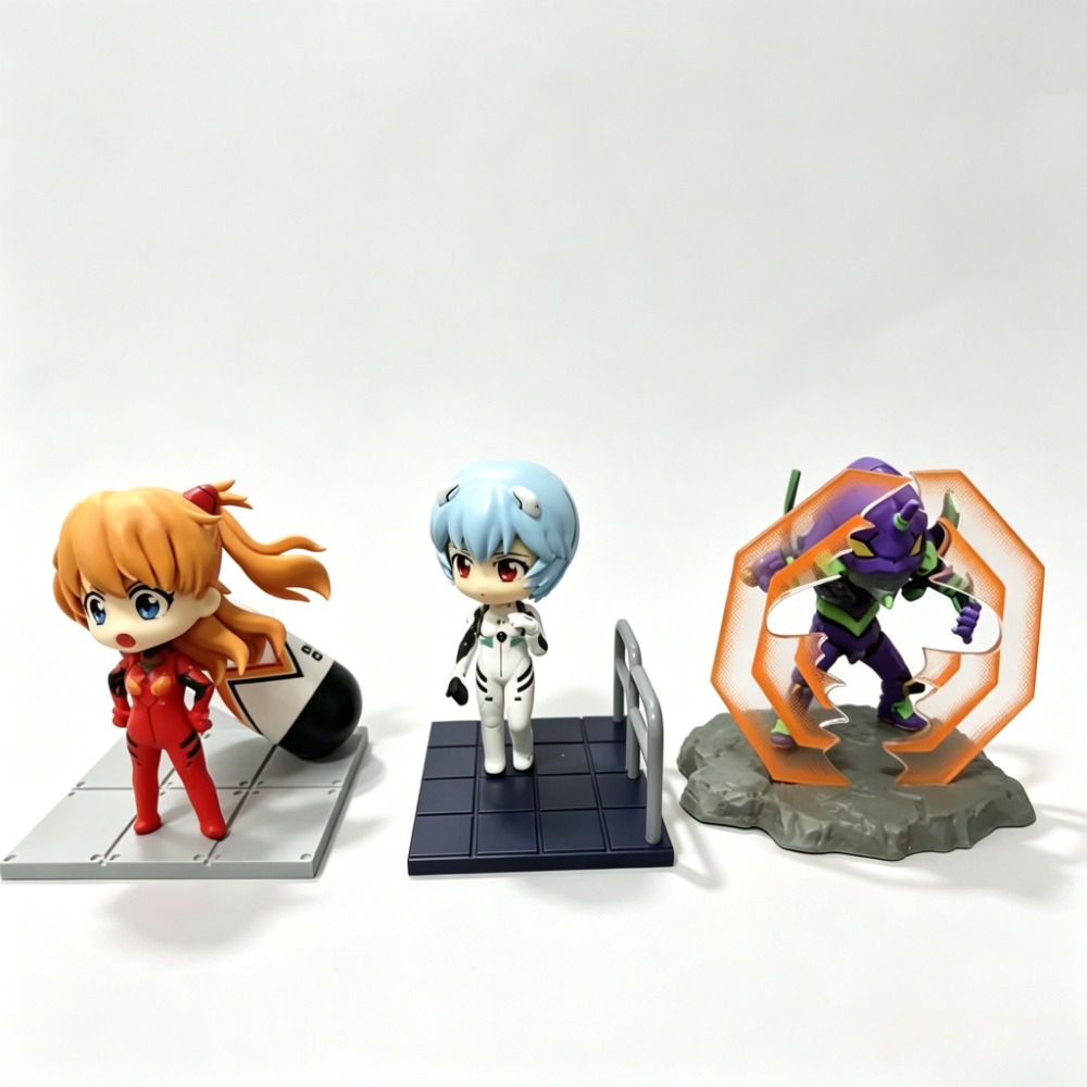 6cm 3 szt./zestaw Figurki Anim – Model Kit Evangelion recenzja i cena