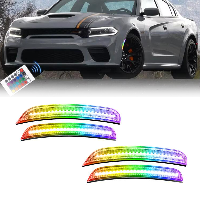 Światła boczne LED RGB do Dodg – Model Kit Dodge Charger recenzja i cena