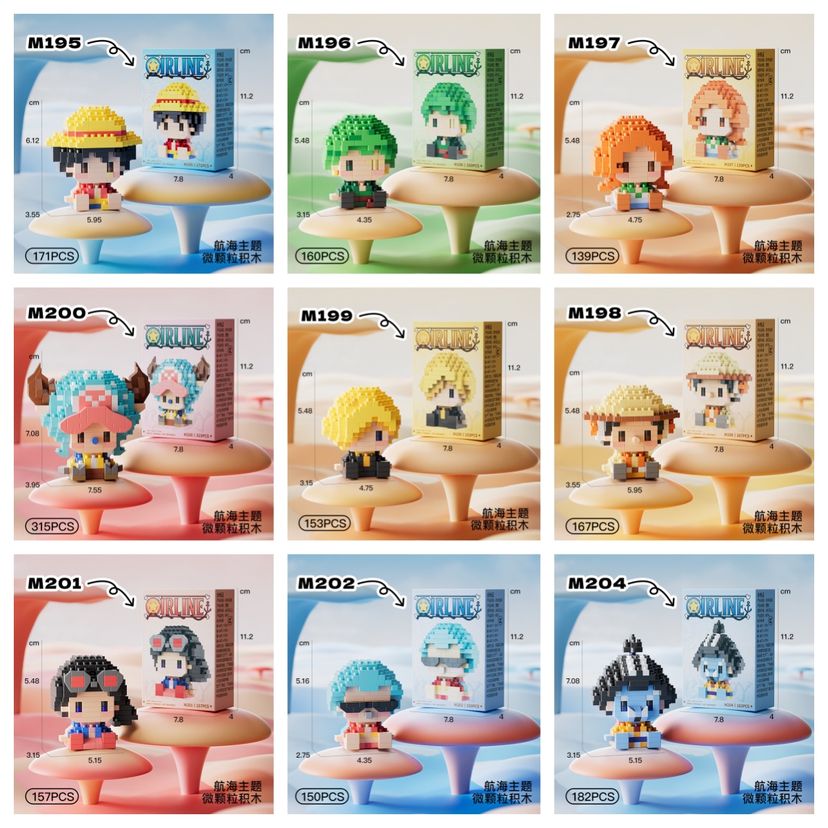 Nowe mikro-bloki One Piece Bóg – Model Kit Chopper recenzja i cena