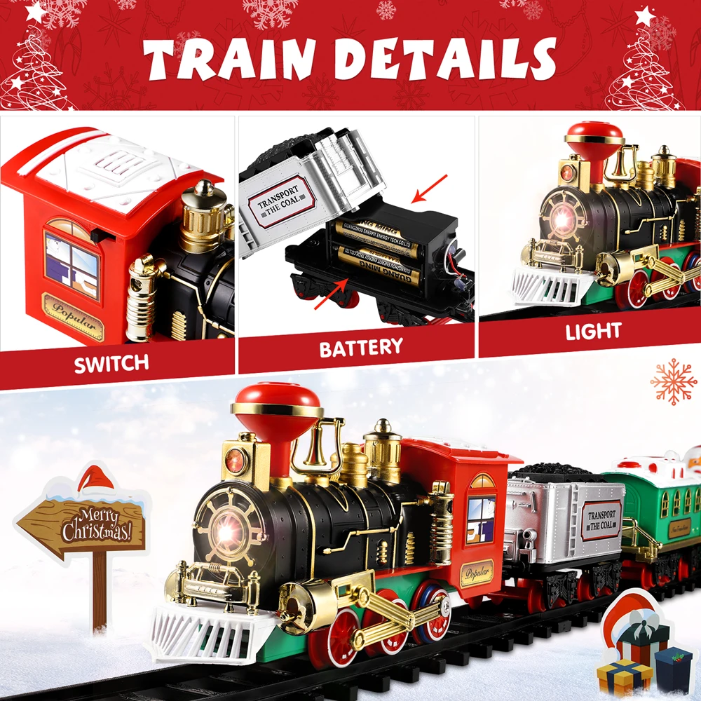 Świąteczny zestaw pociągów Świ – Model Kit Train recenzja i cena