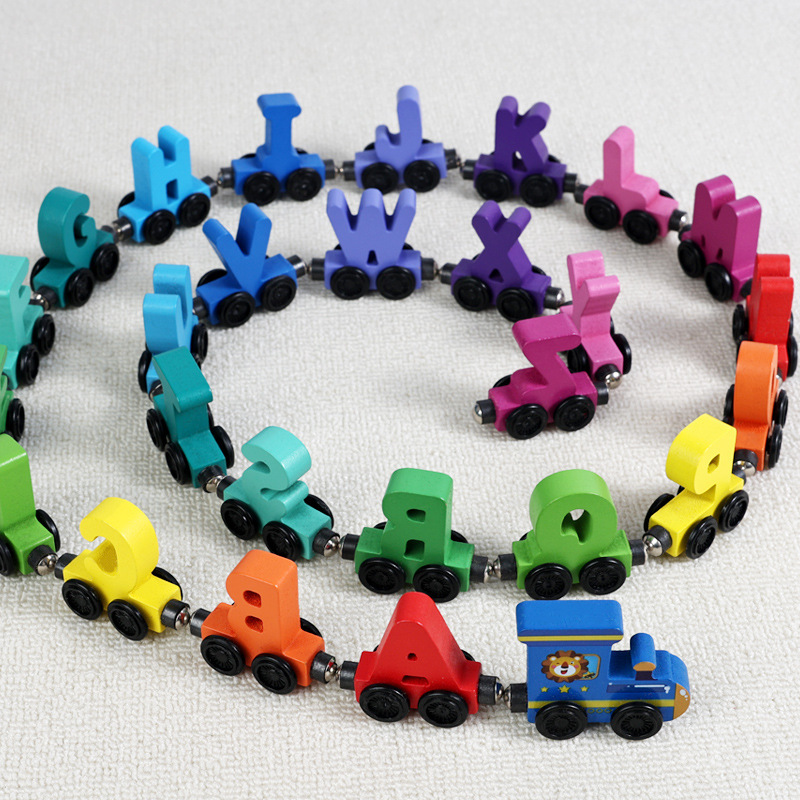 Drewniany magnetyczny pociąg z – Model Kit Train recenzja i cena