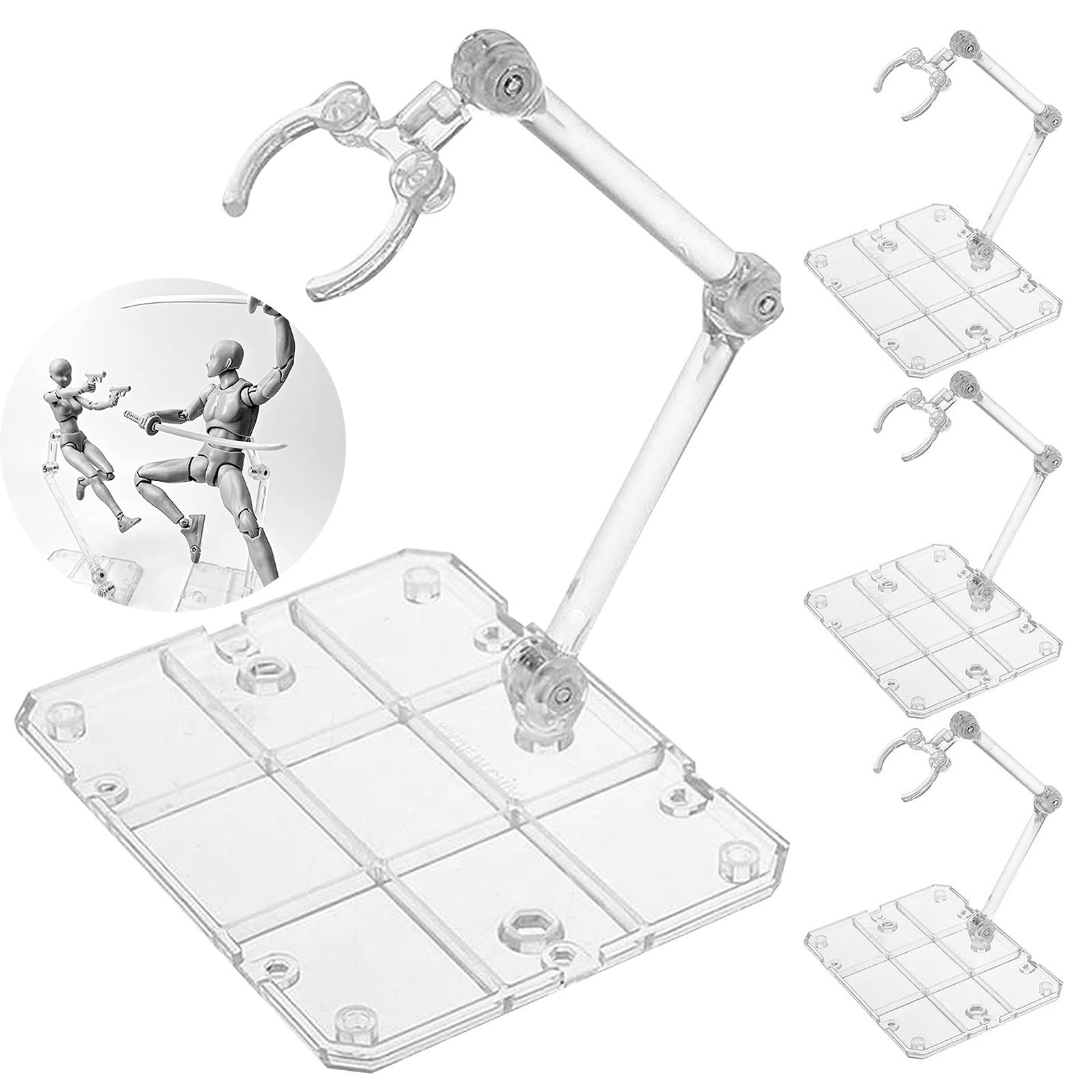 Przezroczysty stojak na figurk – Model Kit Gundam recenzja i cena