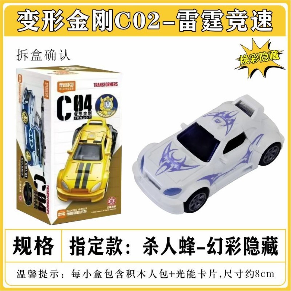 Bloker Transformers Block Car  – Model Kit Train recenzja i cena