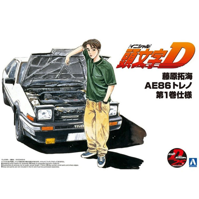 Aoshima 05960 1/24 Initial D S – Model Kit Initial D recenzja i cena