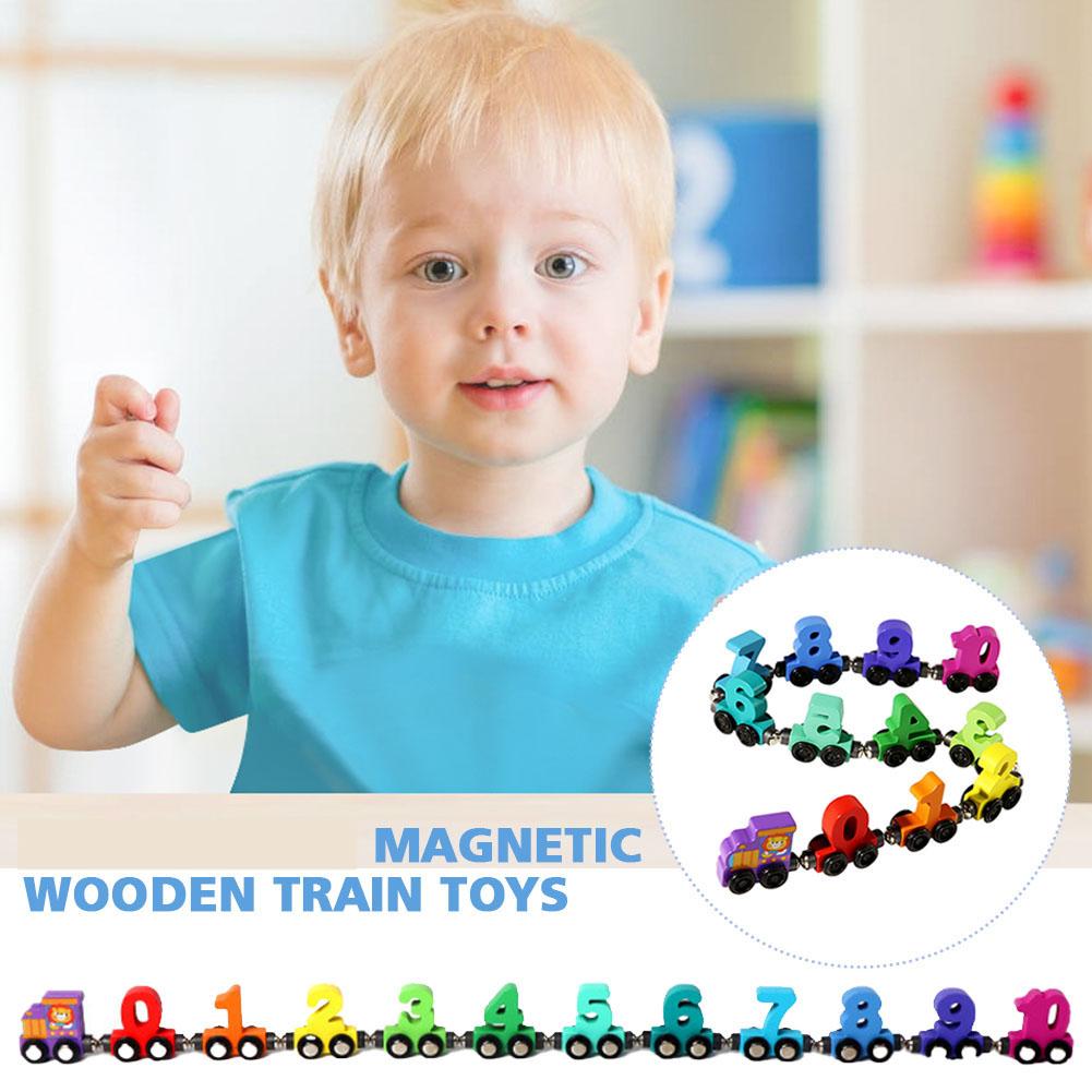 Drewniany Magnetyczny Pociąg z – Model Kit Train recenzja i cena