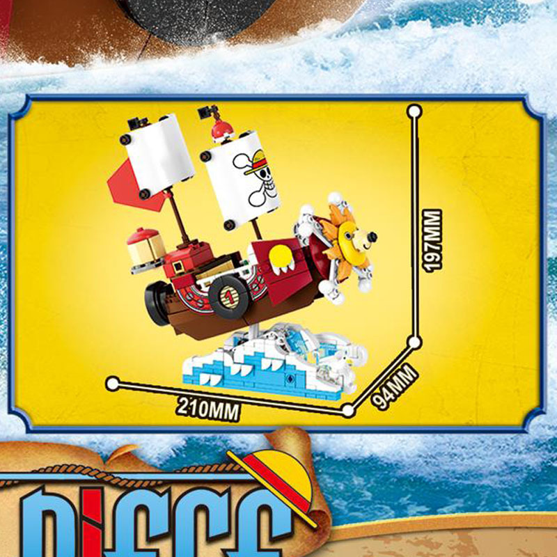 4w1 One Piece THOUSAND SUNNY M – Model Kit One Piece Bandai recenzja i cena