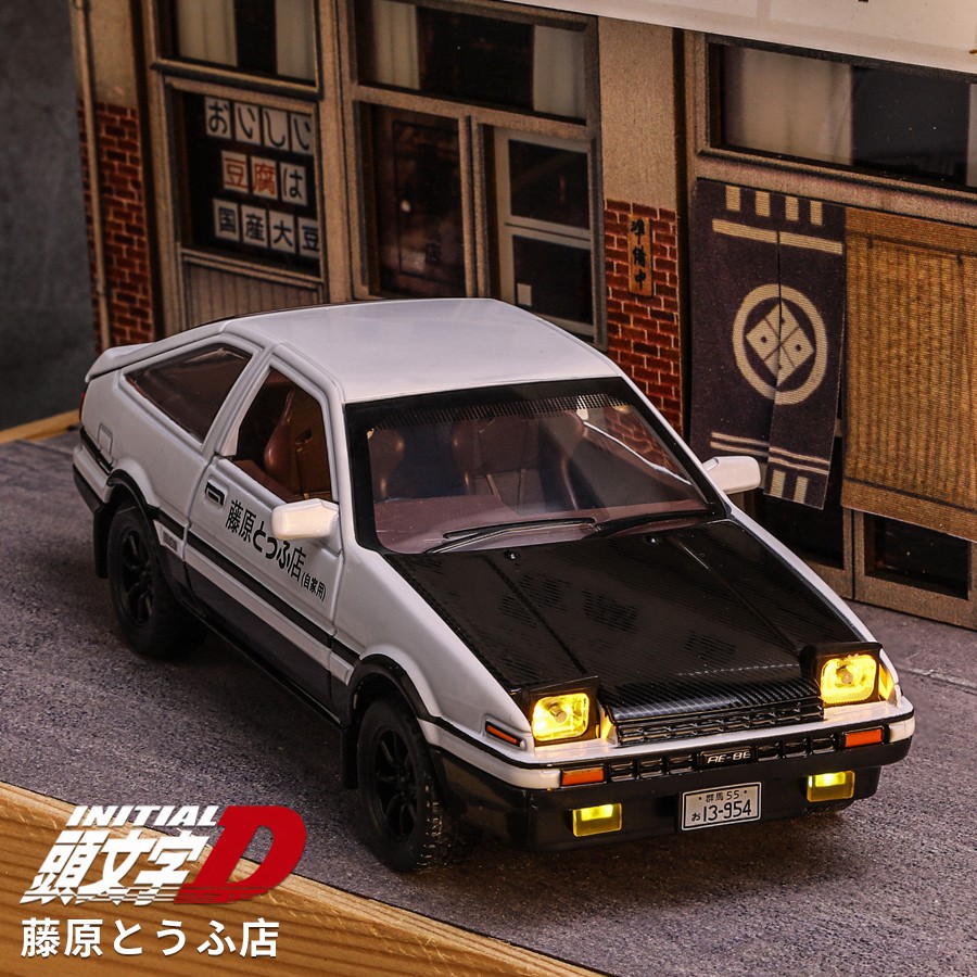 1/32 Inicjał D AE86 Samochodzi – Model Kit Initial D recenzja i cena