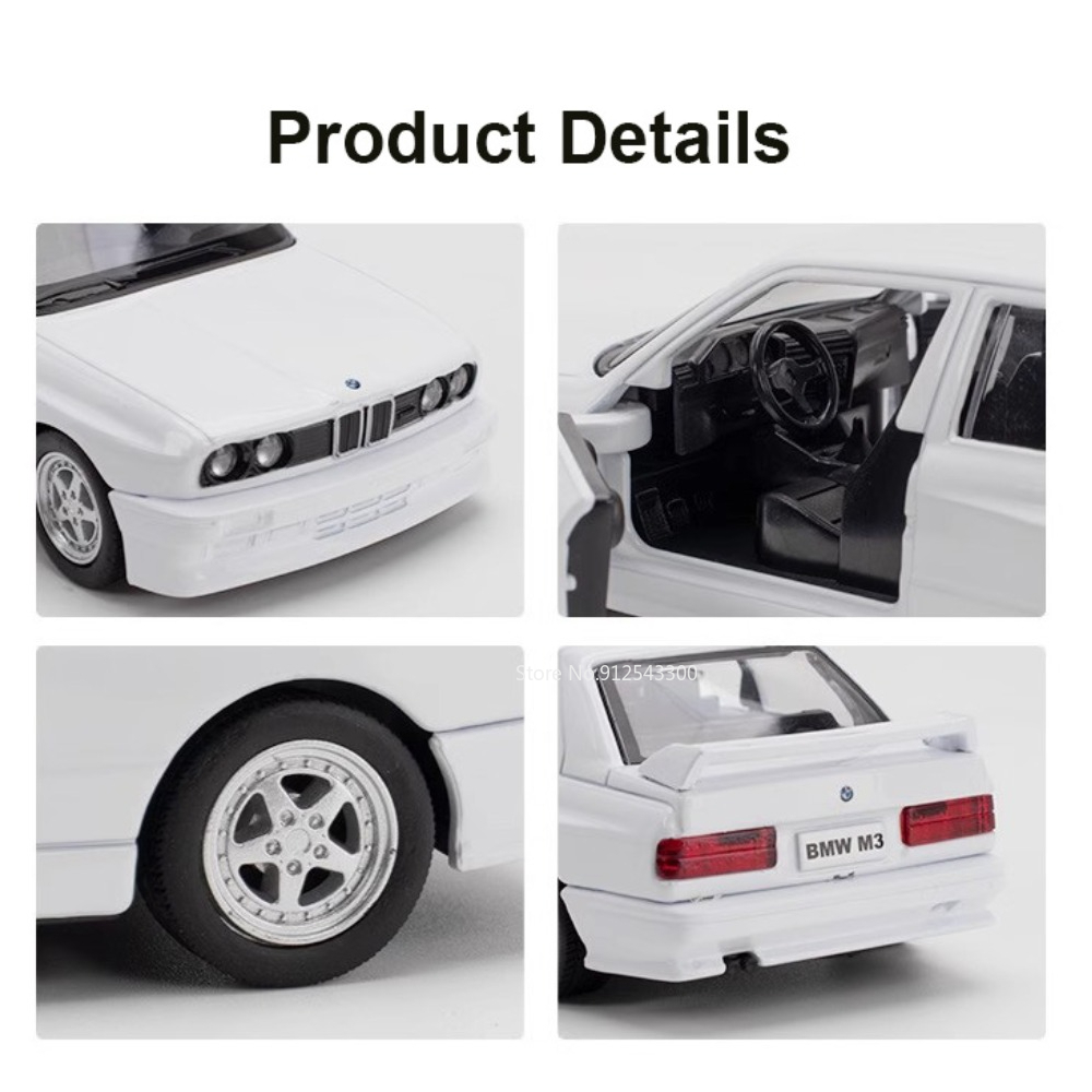 1/36 BMW M3 1987 Alloy Toys Mo – Model Kit Alfa Romeo recenzja i cena