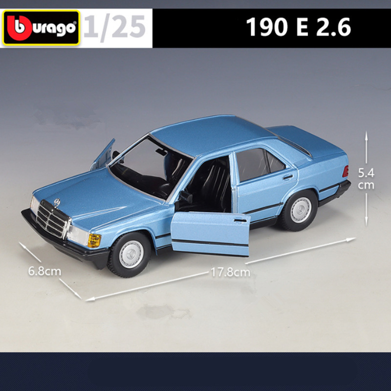 Bburago 1:24 Mercedes-Benz 190 – Model Kit Alfa Romeo recenzja i cena